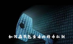 如何在钱包查看比特币私钥