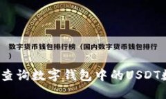 如何查询数字钱包中的USDT数量？